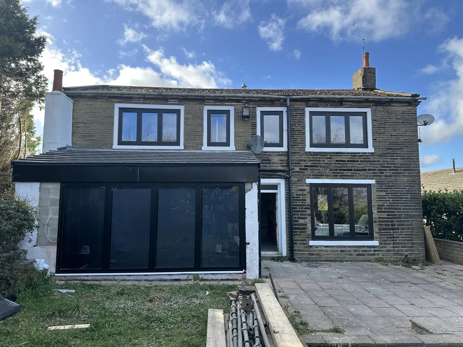 New windows and doors completed on a domestic property.